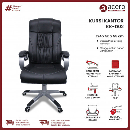Kursi Kantor Roda - KK D02