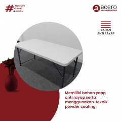 Meja Lipat Besi Portable - ML1260