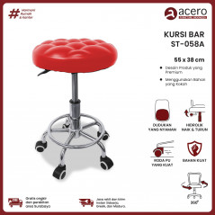 Kursi Stool Bulat - ST 058A