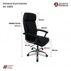 Kursi Kantor Roda - KK E805