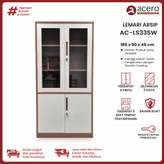 Lemari Arsip Besi Swing - AC LS 33SW