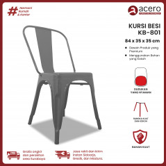 Kursi Cafe Besi - KB 801