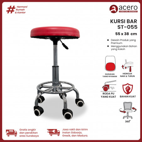 Kursi Stool Bulat - ST 055