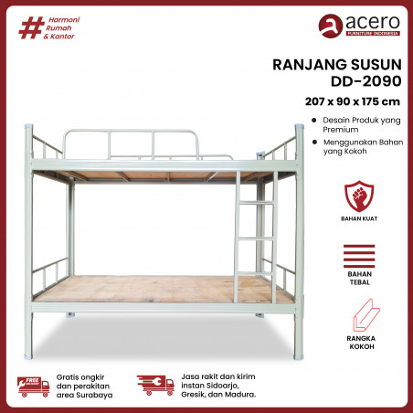 Ranjang Besi Susun 2 Kasur - DD2090