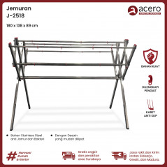Jemuran Stainless Steel - J 2518