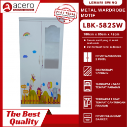 Lemari Pakaian Anak LBK-582SW