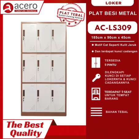 Lemari Loker Acero LS309