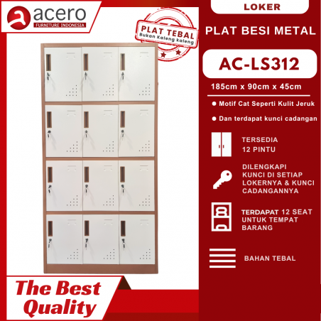 Lemari Loker Acero LS312