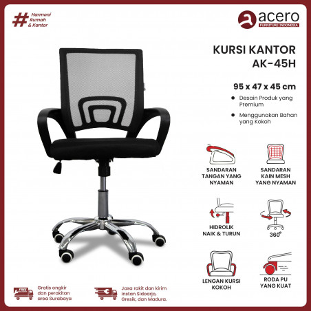 Kursi Kantor Roda - AK45H