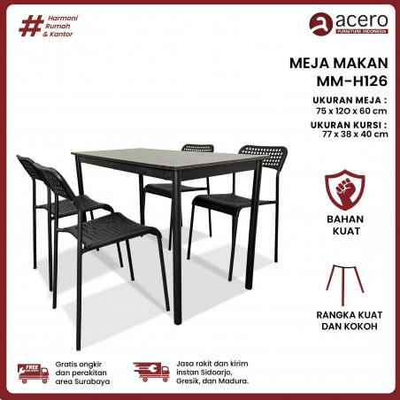 Meja Makan - MM H126