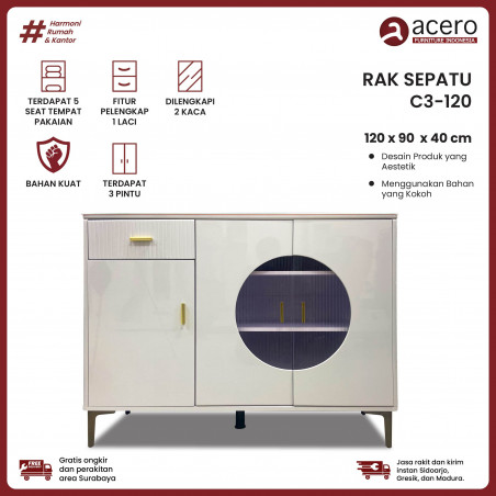 Rak Sepatu Serbaguna - C3 120cm