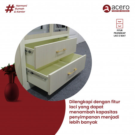 Lemari Besi Sliding 5 Pintu - WP 502