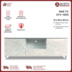 Meja TV Besi Minimalis - XTV 140cm